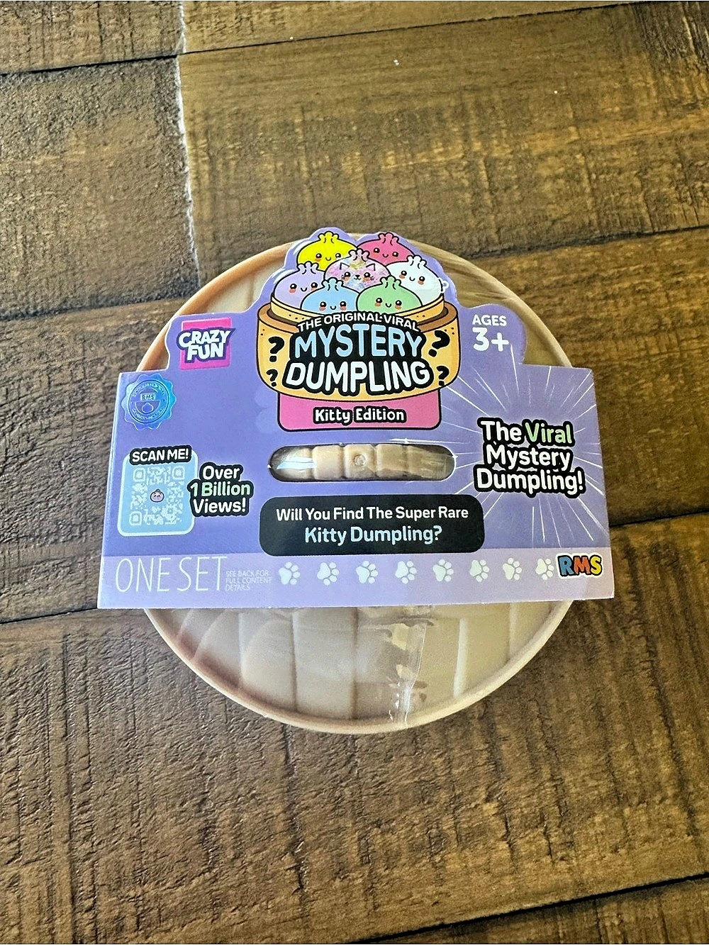 RMS Original Mystery Squishy Kitty Dumpling Sealed Unopened NEW